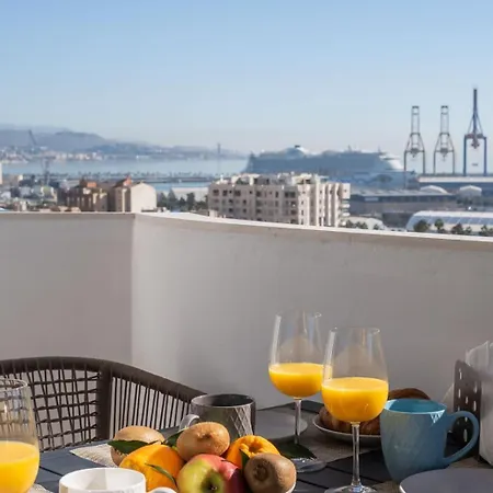 Apartment Floor Sea View & Terrace In Malaga! *