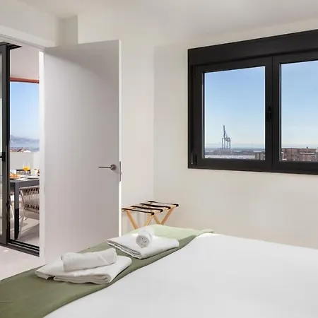 Floor Sea View & Terrace In Malaga! Apartamento *